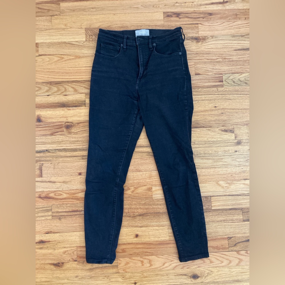 Everlane black skinny jeans